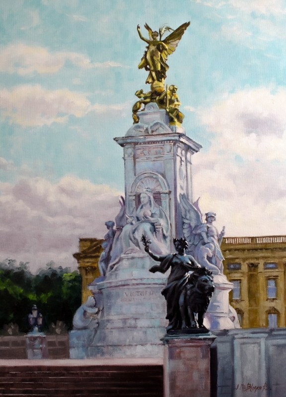 Queen Victoria’s Monument by artist Jose Blanco